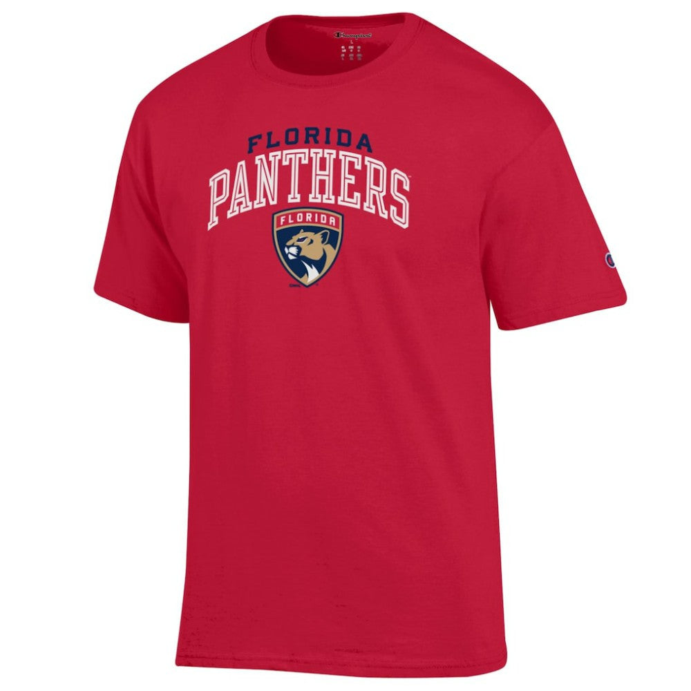 Florida Panthers Champion Primary Logo T-Shirt - Red - NHL