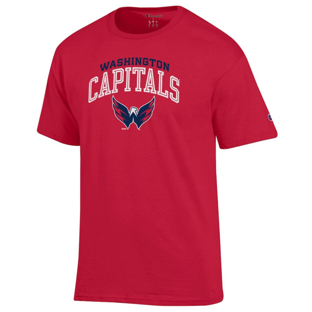 Washington Capitals Champion Primary Logo T-Shirt - Red - NHL