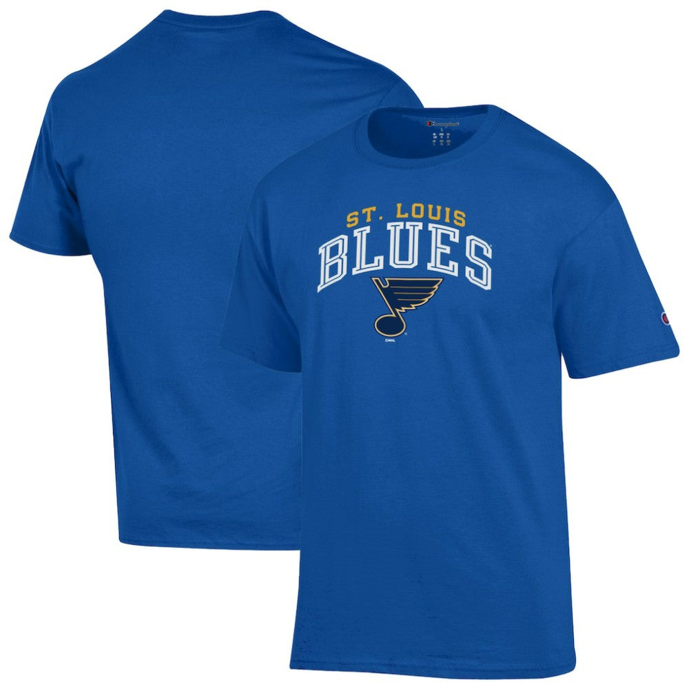 St. Louis Blues Champion Primary Logo T-Shirt - Royal - NHL