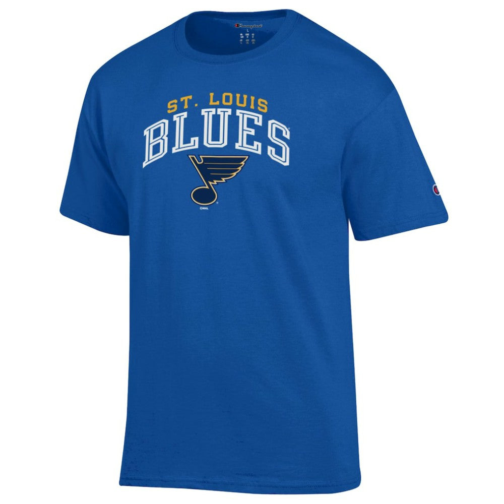 St. Louis Blues Champion Primary Logo T-Shirt - Royal - NHL