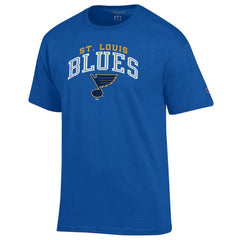 St. Louis Blues Champion Primary Logo T-Shirt - Royal - NHL