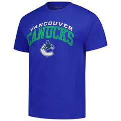 Vancouver Canucks Champion Primary Logo T-Shirt - Royal - NHL