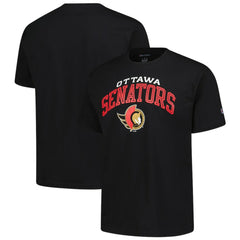 Ottawa Senators Champion Primary Logo T-Shirt - Black - NHL