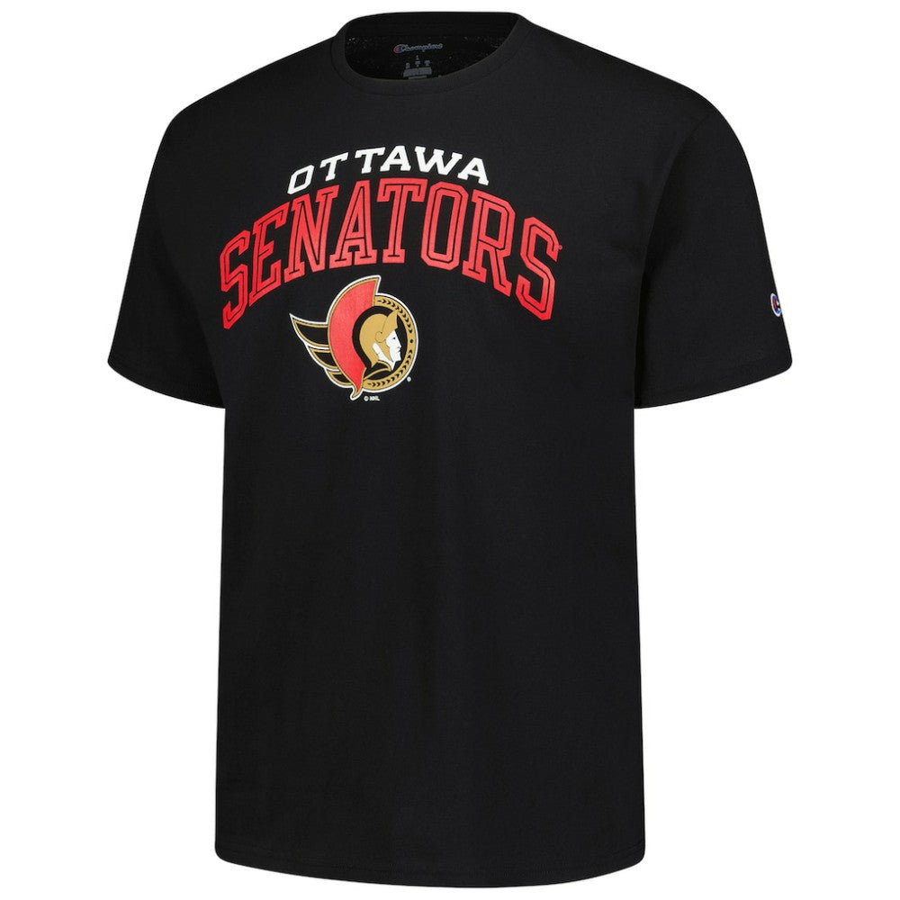 Ottawa Senators Champion Primary Logo T-Shirt - Black - NHL