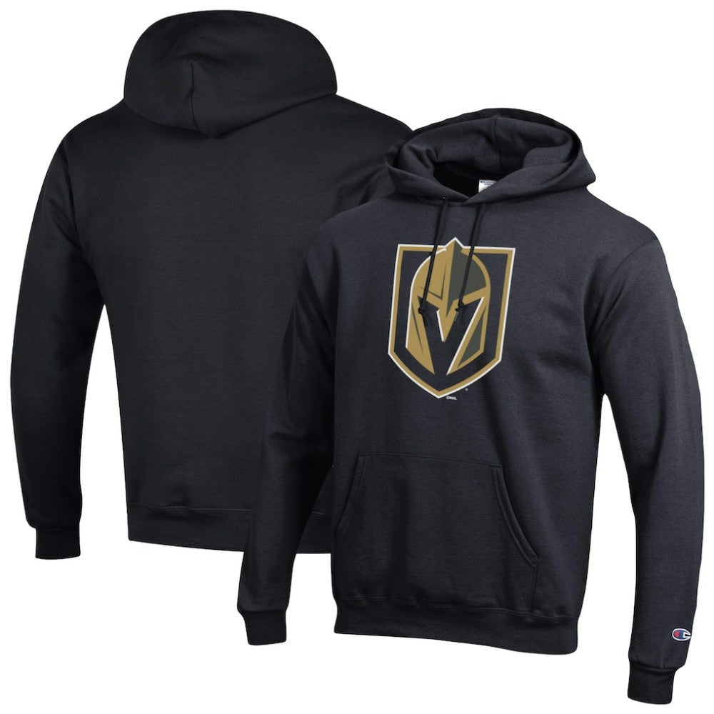 Vegas Golden Knights Champion Primary Logo 1-Hit Pullover Hoodie - Black - NHL