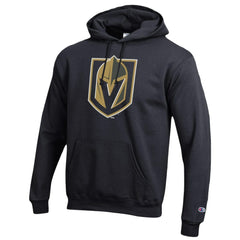 Vegas Golden Knights Champion Primary Logo 1-Hit Pullover Hoodie - Black - NHL