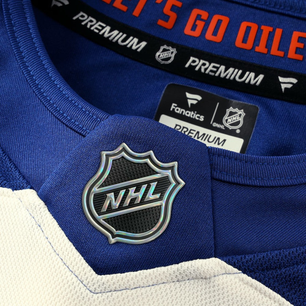 Edmonton Oilers Fanatics Alternate Premium Jersey - Light Beige - NHL