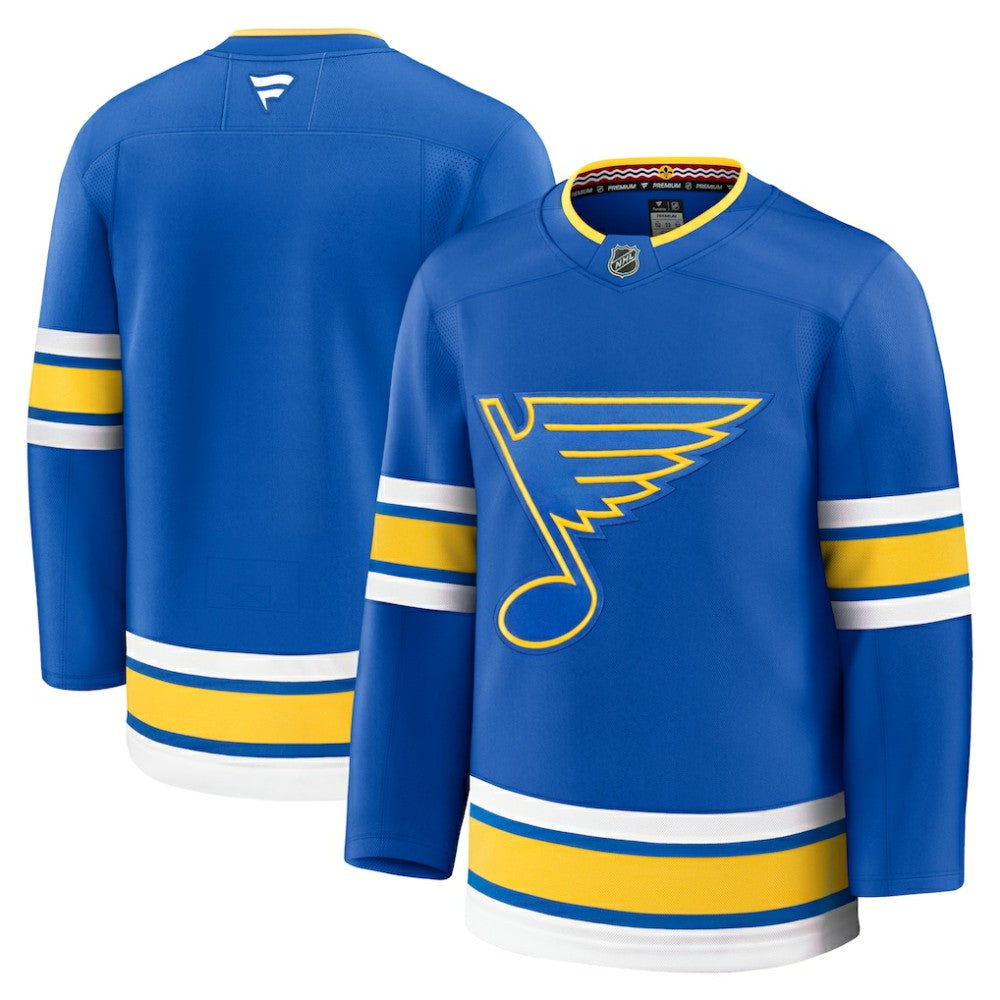St. Louis Blues Fanatics Home Premium Jersey - Blue - NHL