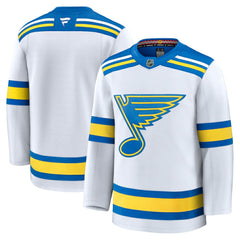 St. Louis Blues Fanatics Away Premium Jersey - White - NHL