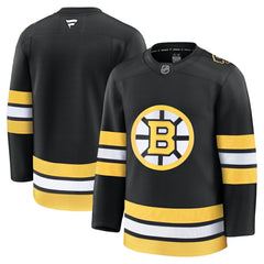 Boston Bruins Fanatics Home Premium Jersey - Black - NHL