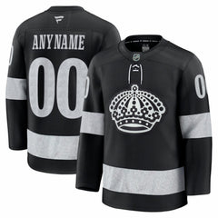 Los Angeles Kings Fanatics Alternate Premium Custom Jersey - Black - NHL