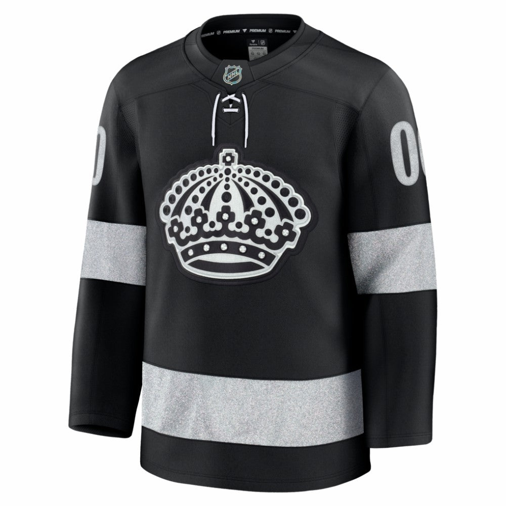 Los Angeles Kings Fanatics Alternate Premium Custom Jersey - Black - NHL