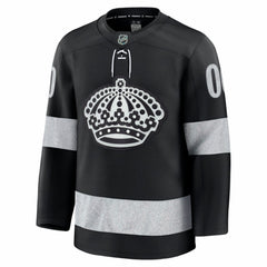 Los Angeles Kings Fanatics Alternate Premium Custom Jersey - Black - NHL