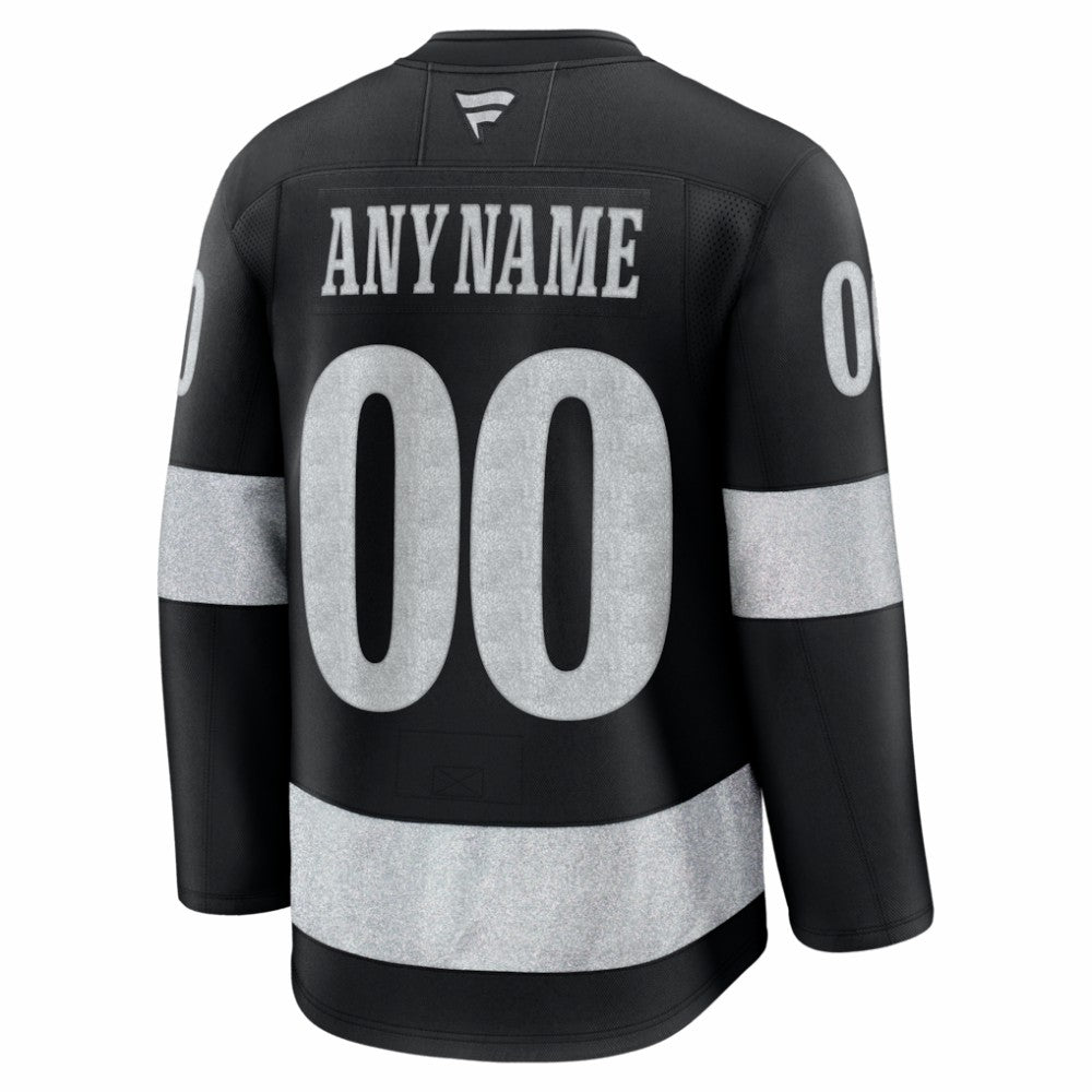 Los Angeles Kings Fanatics Alternate Premium Custom Jersey - Black - NHL