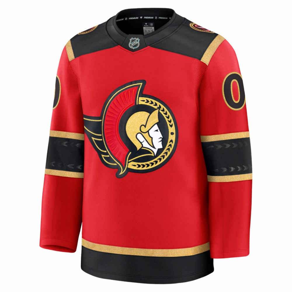 Ottawa Senators Fanatics Alternate Custom Premium Jersey - Red - NHL