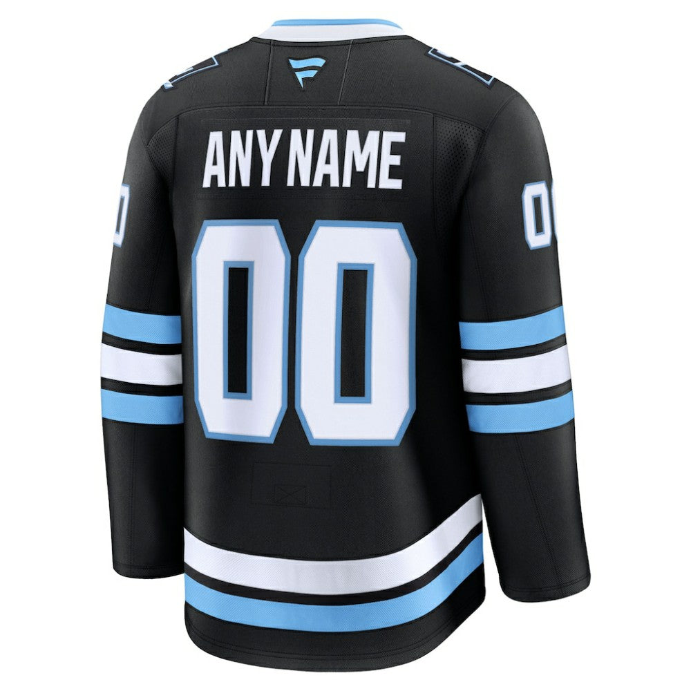 Utah Mammoth Fanatics Home Premium Custom Jersey - Black - NHL