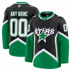 Dallas Stars Fanatics Alternate Premium Custom Jersey - Black - NHL