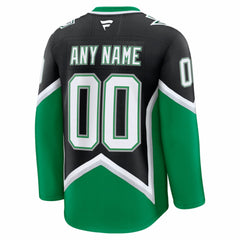 Dallas Stars Fanatics Alternate Premium Custom Jersey - Black - NHL