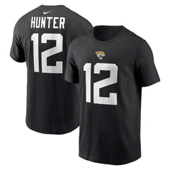 Travis Hunter Jacksonville Jaguars Name & Number T-Shirt Black | Nike for Sale