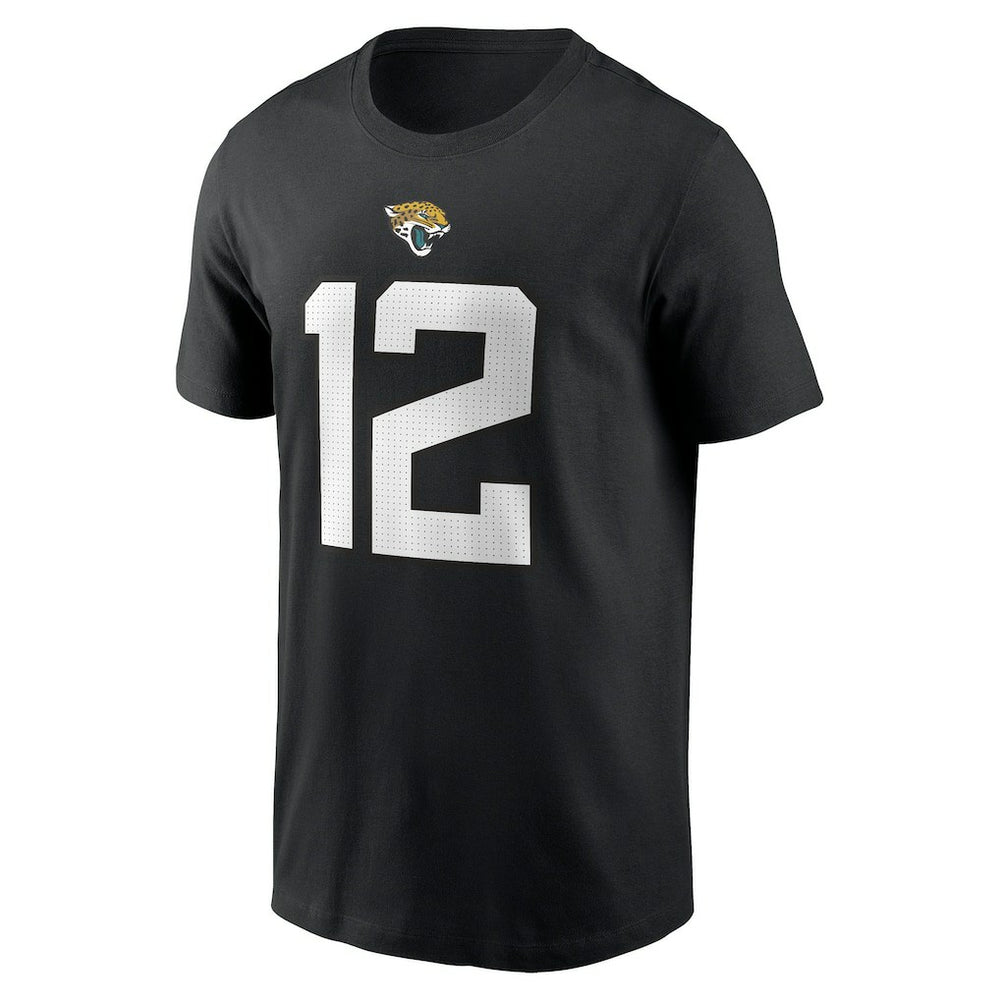 Travis Hunter Jacksonville Jaguars Name & Number T-Shirt Black | Nike for Sale