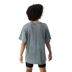 Houston Texans Gameday Couture Women's Peak Performance Oversized Snow Wash T-Shirt Gray | NFL
