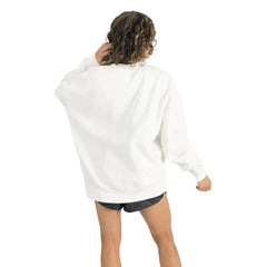 New Orleans Saints Gameday Couture Women's Timeless Triumph Premium Fleece Pullover Sweatshirt White | NFL