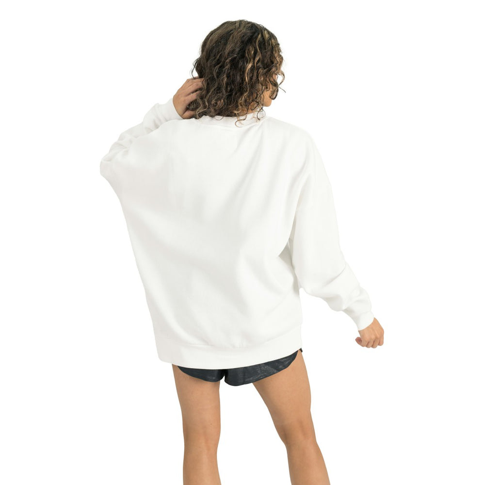 Houston Texans Gameday Couture Women's Timeless Triumph Premium Fleece Pullover Sweatshirt White | NFL