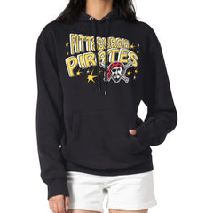 Pittsburgh Pirates Starter Women's Fireworks Fleece Tri-Blend Pullover Hoodie - MLB
