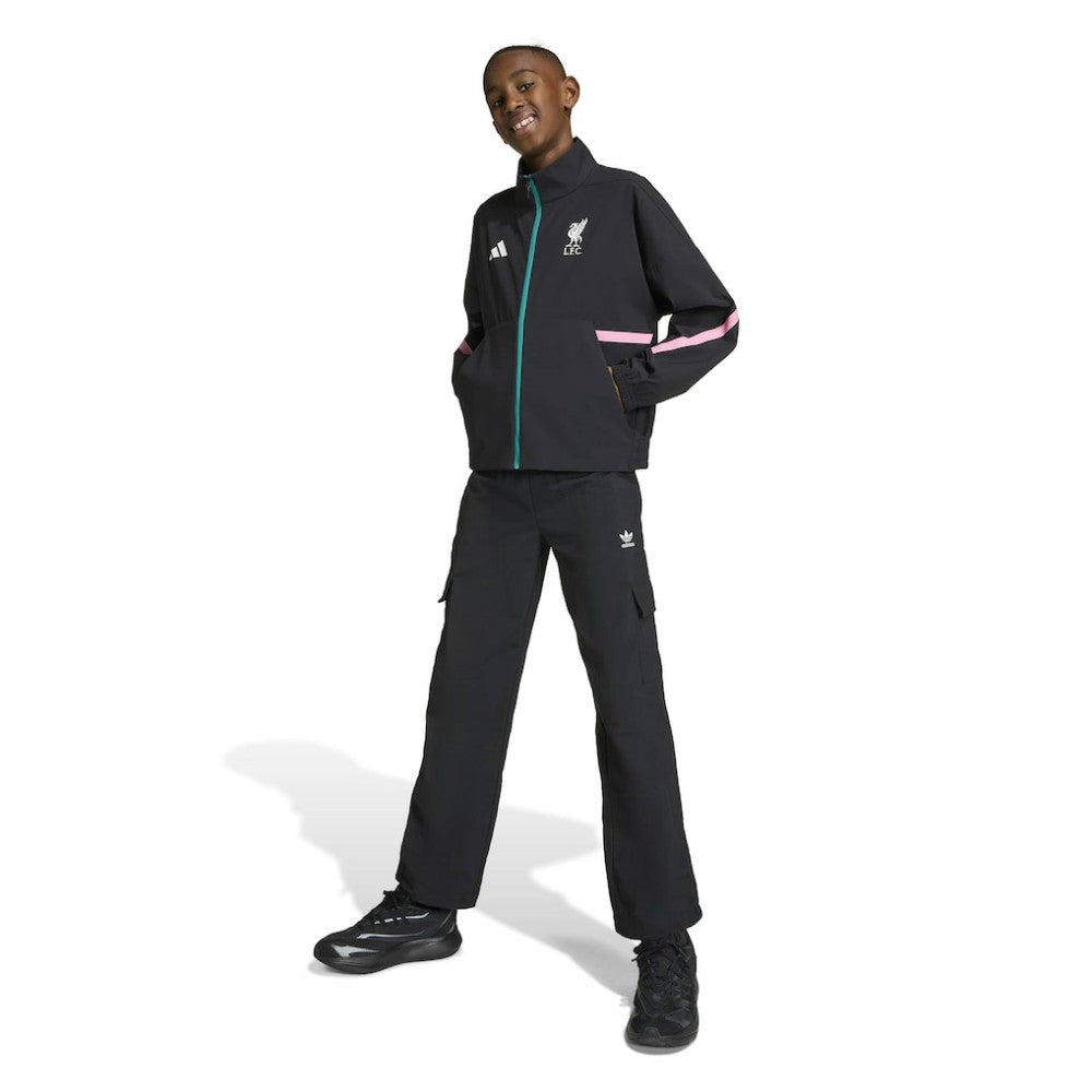 Liverpool Youth 2025/26 Club Anthem Full-Zip Jacket Black | Adidas discount