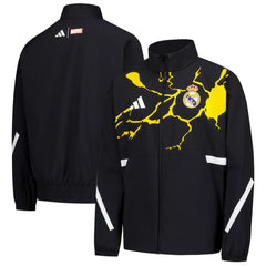 Real Madrid x Marvel Youth Anthem Full-Zip Jacket Black | Adidas discount