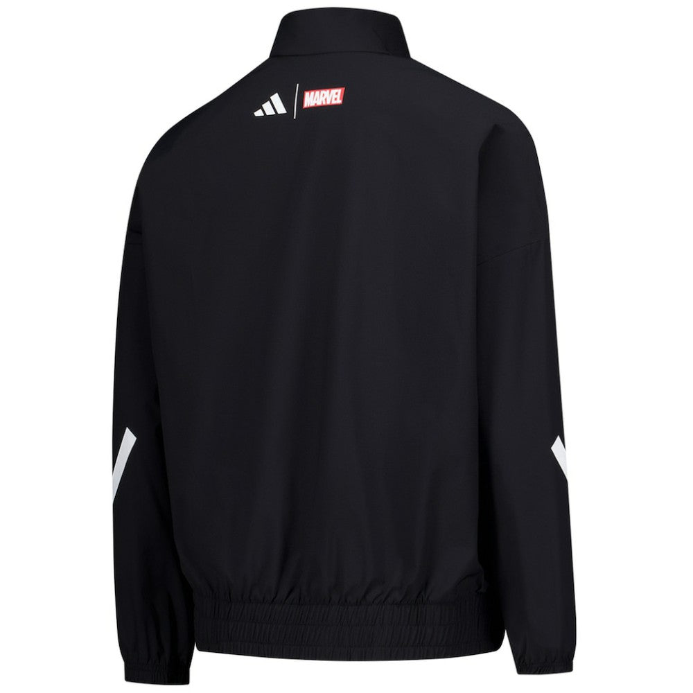 Real Madrid x Marvel Youth Anthem Full-Zip Jacket Black | Adidas discount
