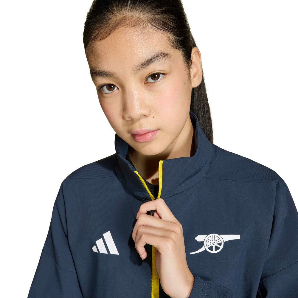 Arsenal Youth 2025/26 Club Anthem Full-Zip Jacket Navy | Adidas