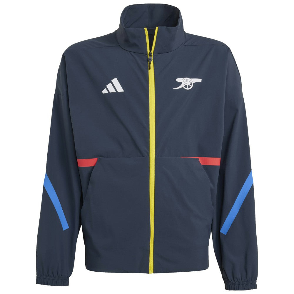 Arsenal Youth 2025/26 Club Anthem Full-Zip Jacket Navy | Adidas