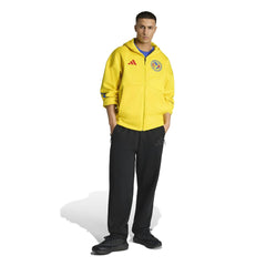 Club America 2025/26 Club Anthem Full-Zip Hooded Jacket Yellow | Adidas Online