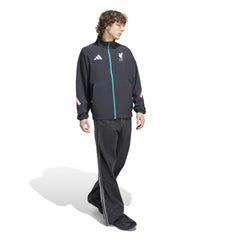 Liverpool 2025/26 Club Anthem Full-Zip Jacket Black | Adidas Online