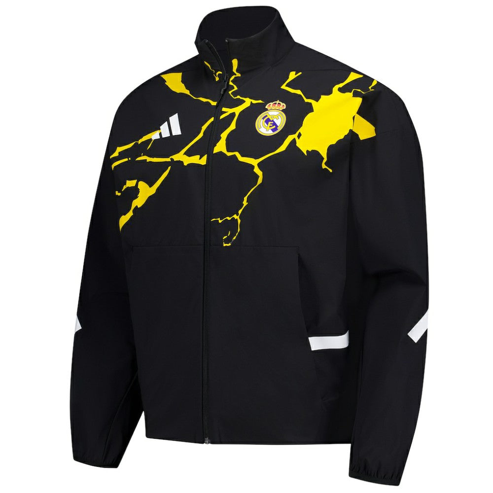 Real Madrid x Marvel Anthem Full-Zip Jacket Black | Adidas Online