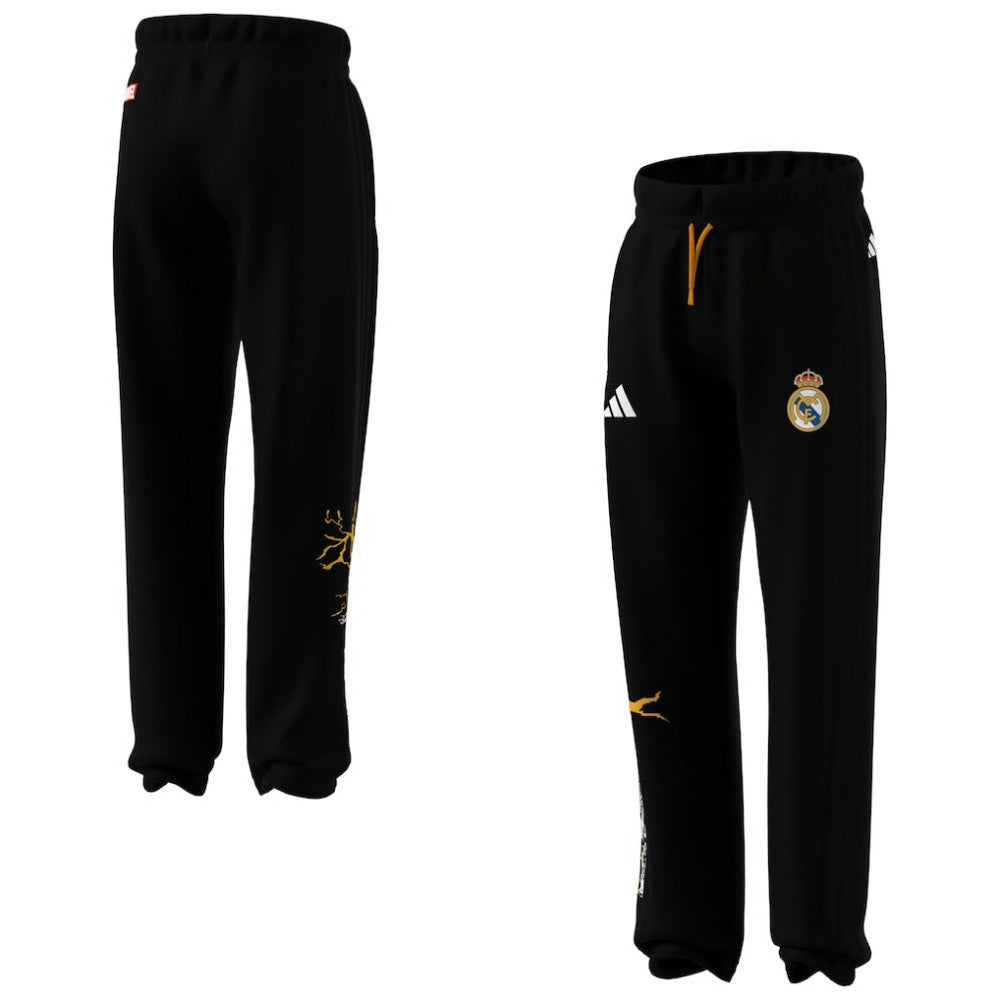 Real Madrid x Marvel Youth Track Pants Black | Adidas discount