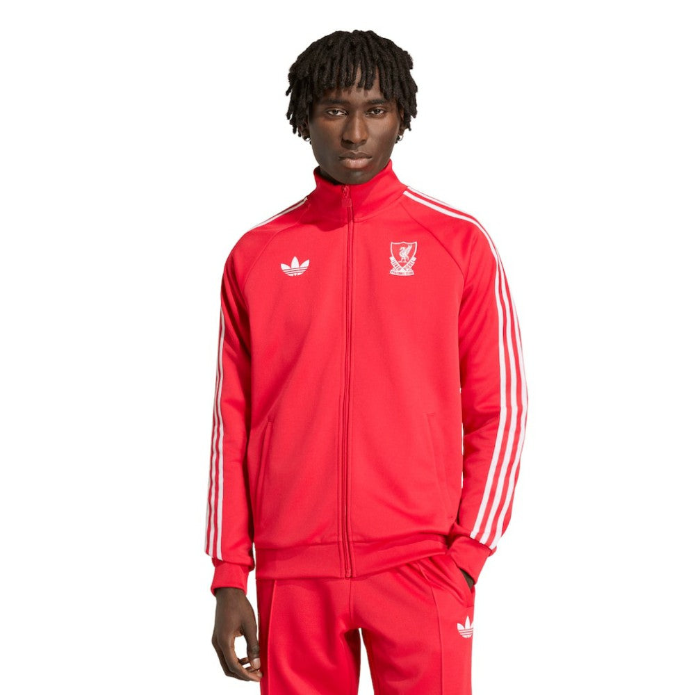 Liverpool Originals Culturewear Full-Zip Track Jacket Red | Adidas Sale