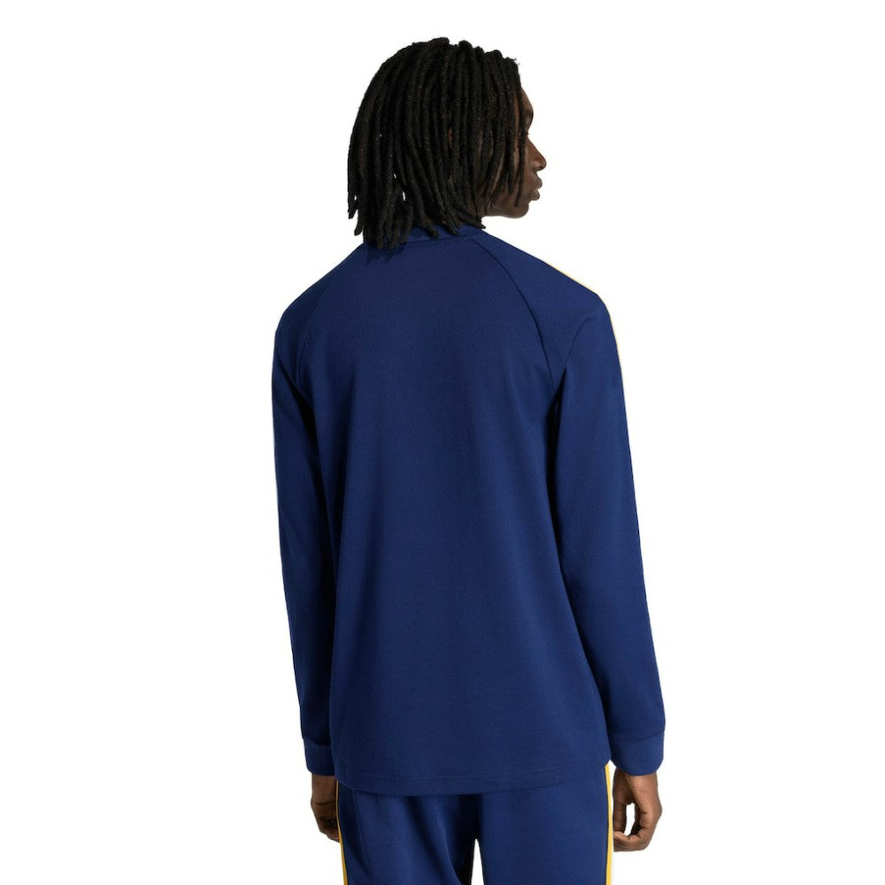 Real Madrid Originals Culturewear Originals Long Sleeve T-Shirt Navy | Adidas Sale