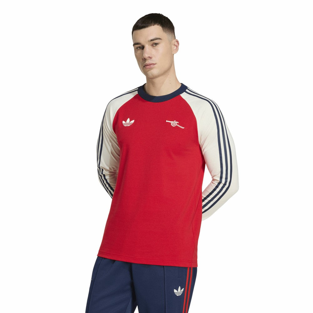 Arsenal Originals Culturewear Originals Long Sleeve T-Shirt Red | Adidas