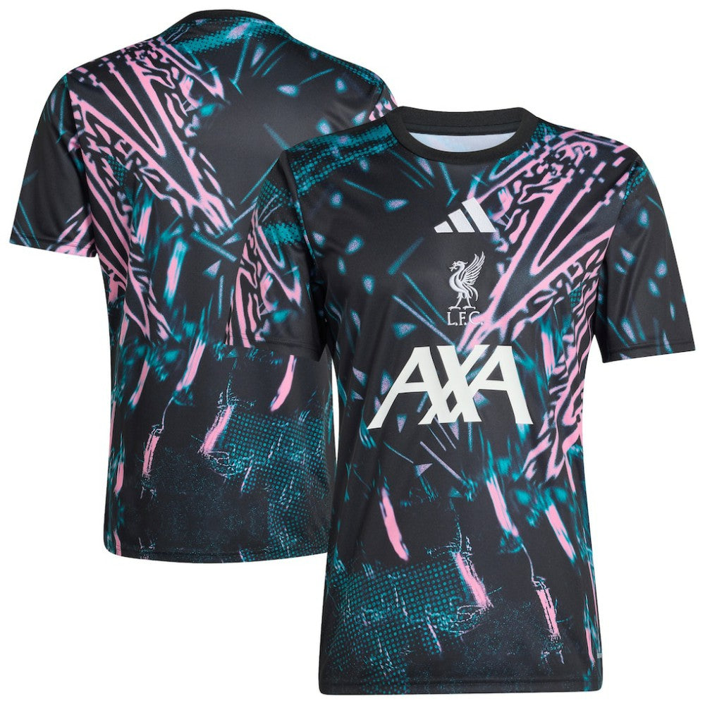 Liverpool 2025/26 Pre-Match Training Jersey Black | Adidas discount