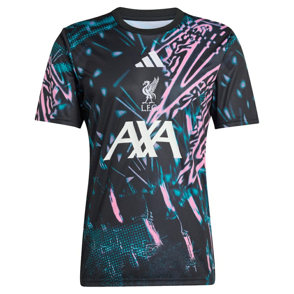 Liverpool 2025/26 Pre-Match Training Jersey Black | Adidas discount