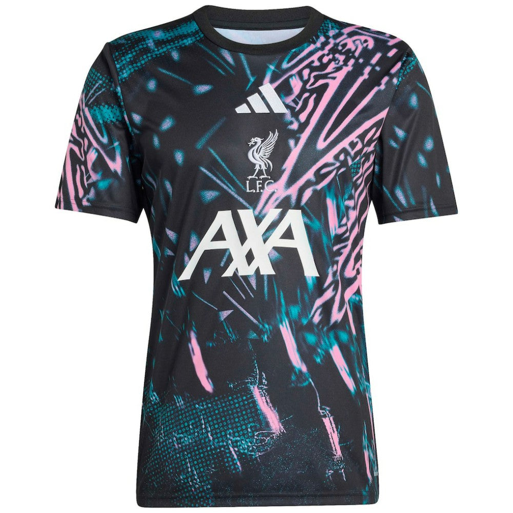 Liverpool 2025/26 Pre-Match Training Jersey Black | Adidas discount