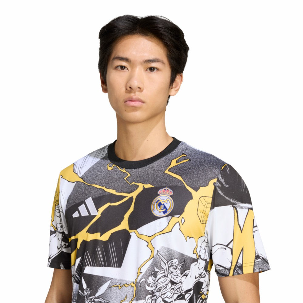 Real Madrid x Marvel AEROREADY 2025/26 Pre-Match Top White | Adidas discount