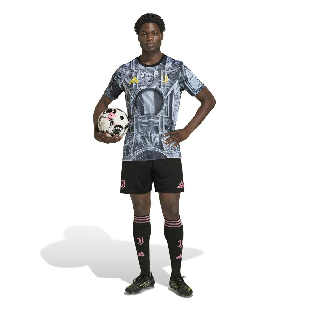 Juventus 2025/26 Pre-Match Training Jersey Black | Adidas Online