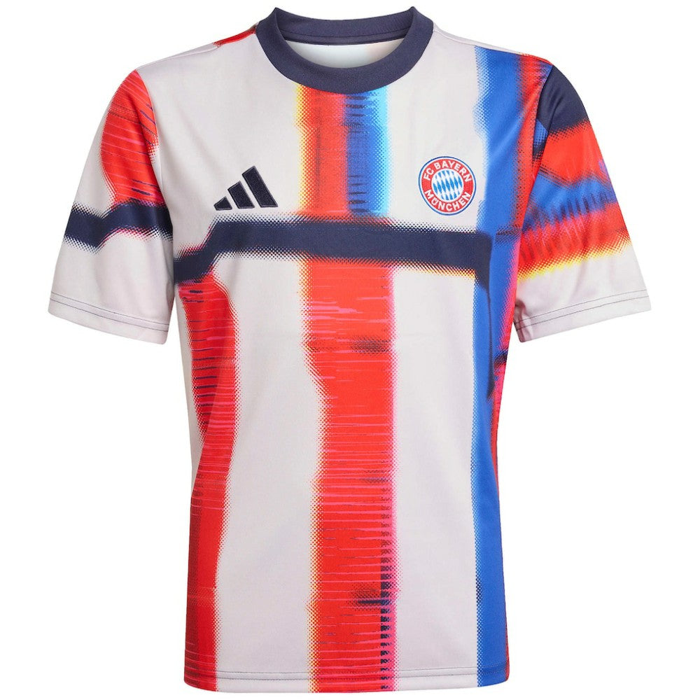 Bayern Munich Youth 2025/26 Pre-Match Training Jersey Navy | Adidas Sale