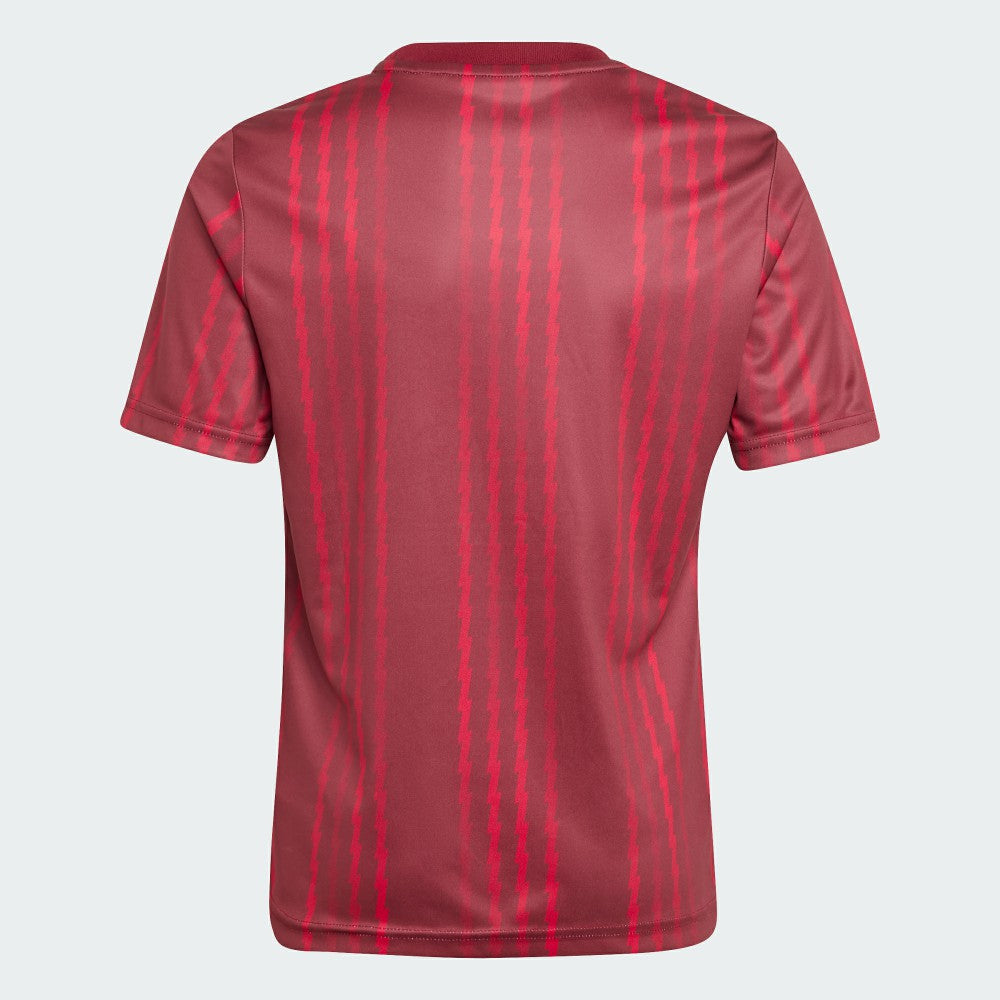 Arsenal Youth 2025/26 Pre-Match Training Jersey Red | Adidas