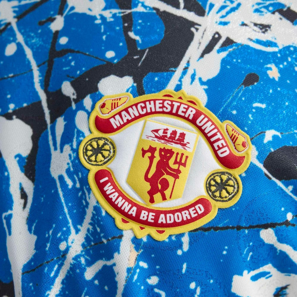 Manchester United X Stone Roses Replica Jersey Blue | Adidas online