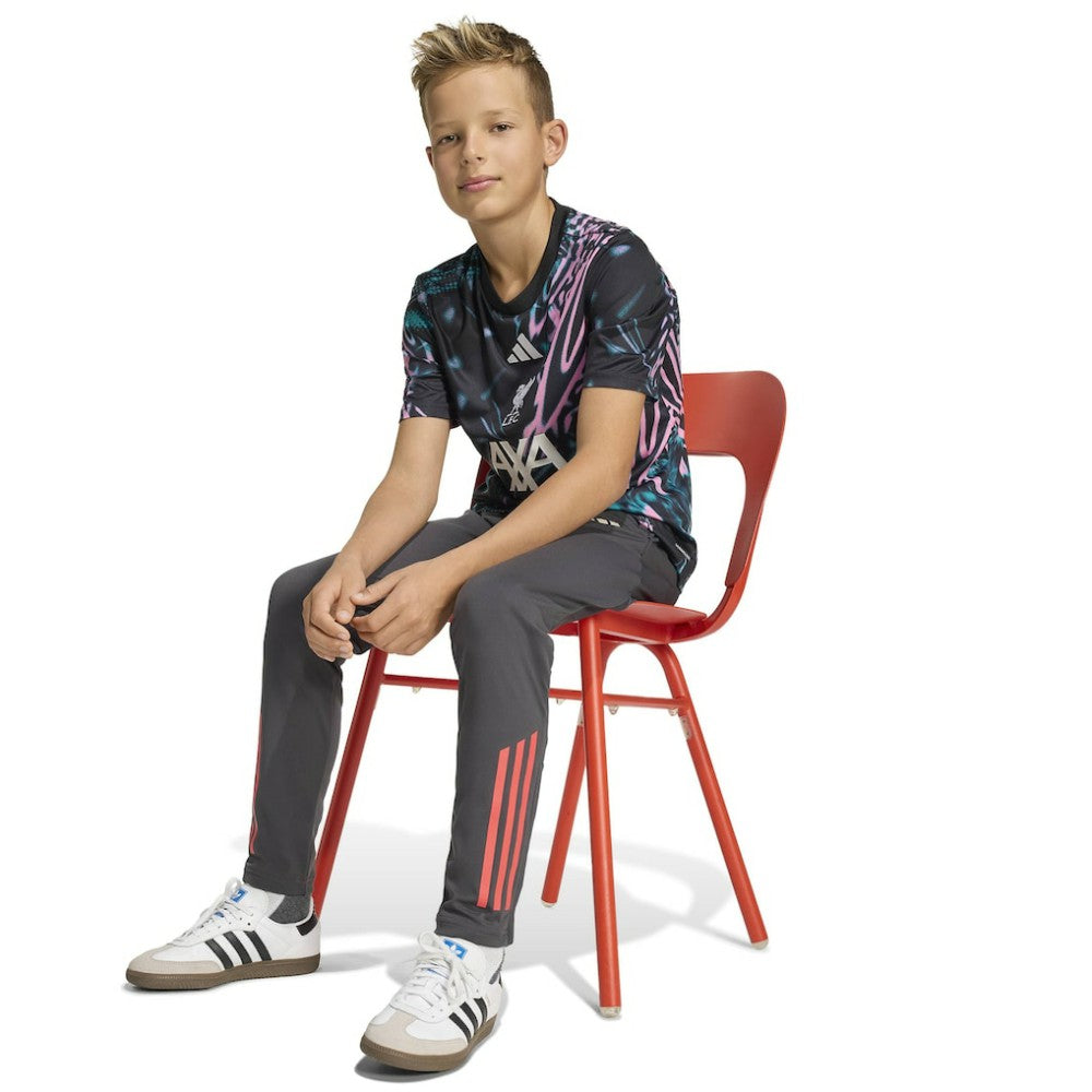 Liverpool Youth 2025/26 Pre-Match Training Jersey Black | Adidas Online