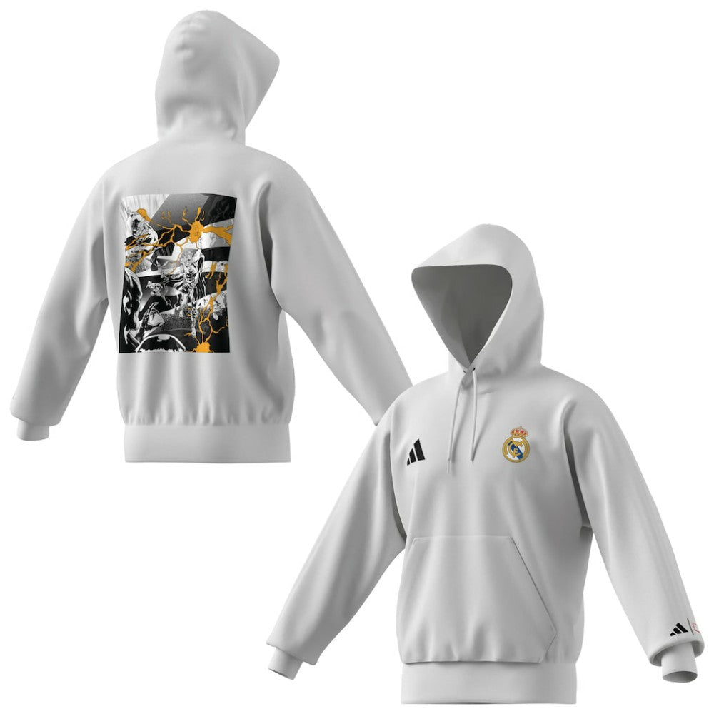 Real Madrid x Marvel Hoodie White | Adidas discount